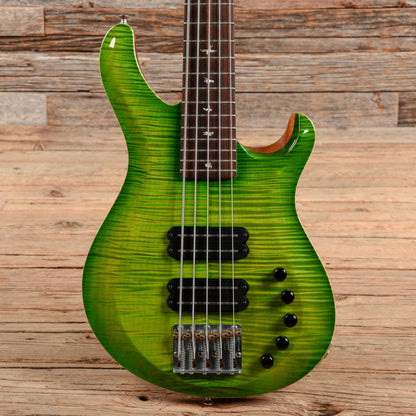 PRS GG5 Gary Grainger 10 Top Eriza Verde 2017 Bass Guitars / 5-String or More