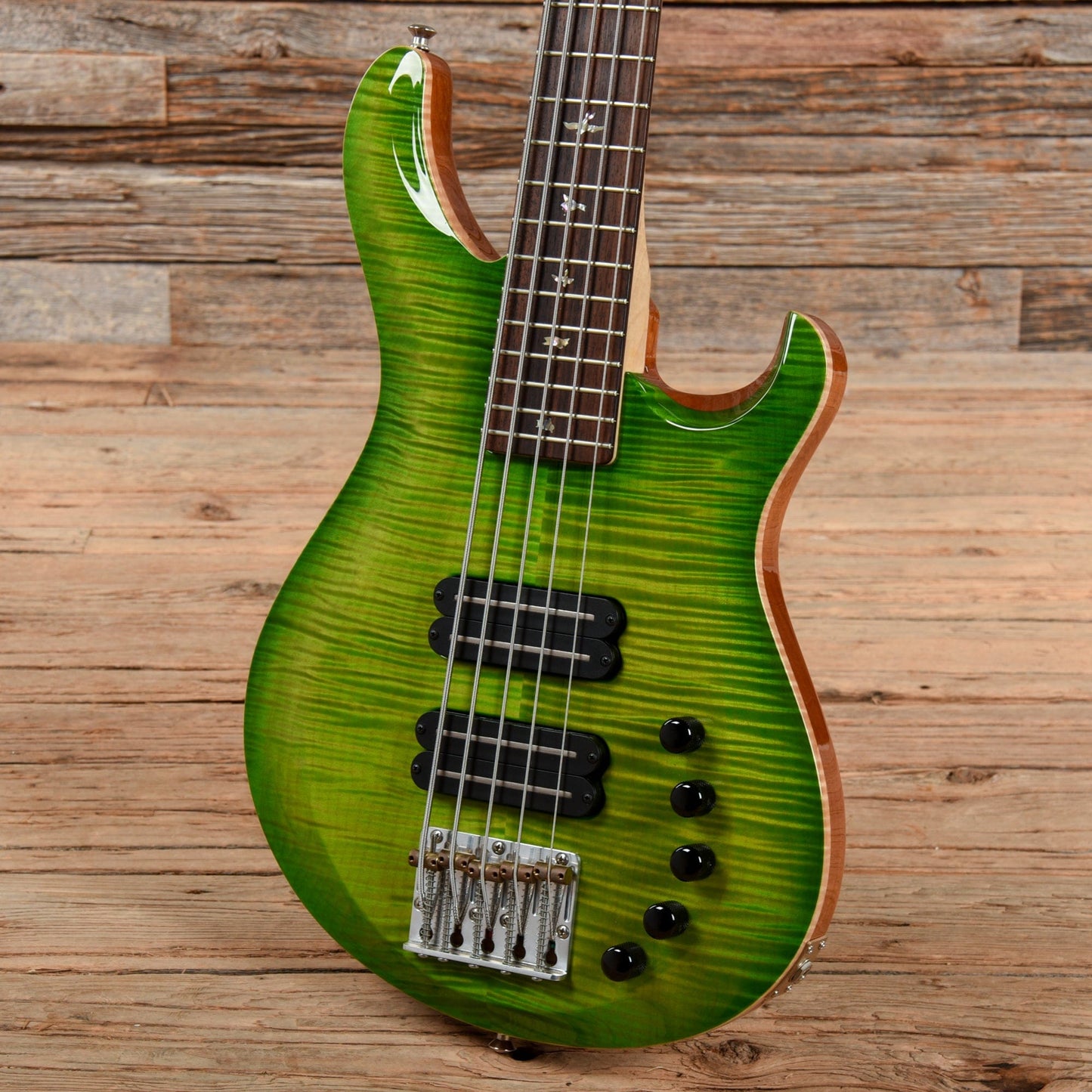 PRS GG5 Gary Grainger 10 Top Eriza Verde 2017 Bass Guitars / 5-String or More