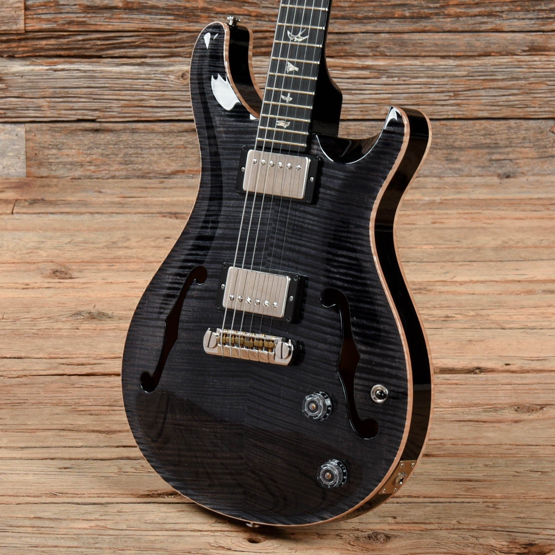 PRS Experience Hollowbody II 10 Top/Back Gray Black 2020 Electric Guitars / Hollow Body