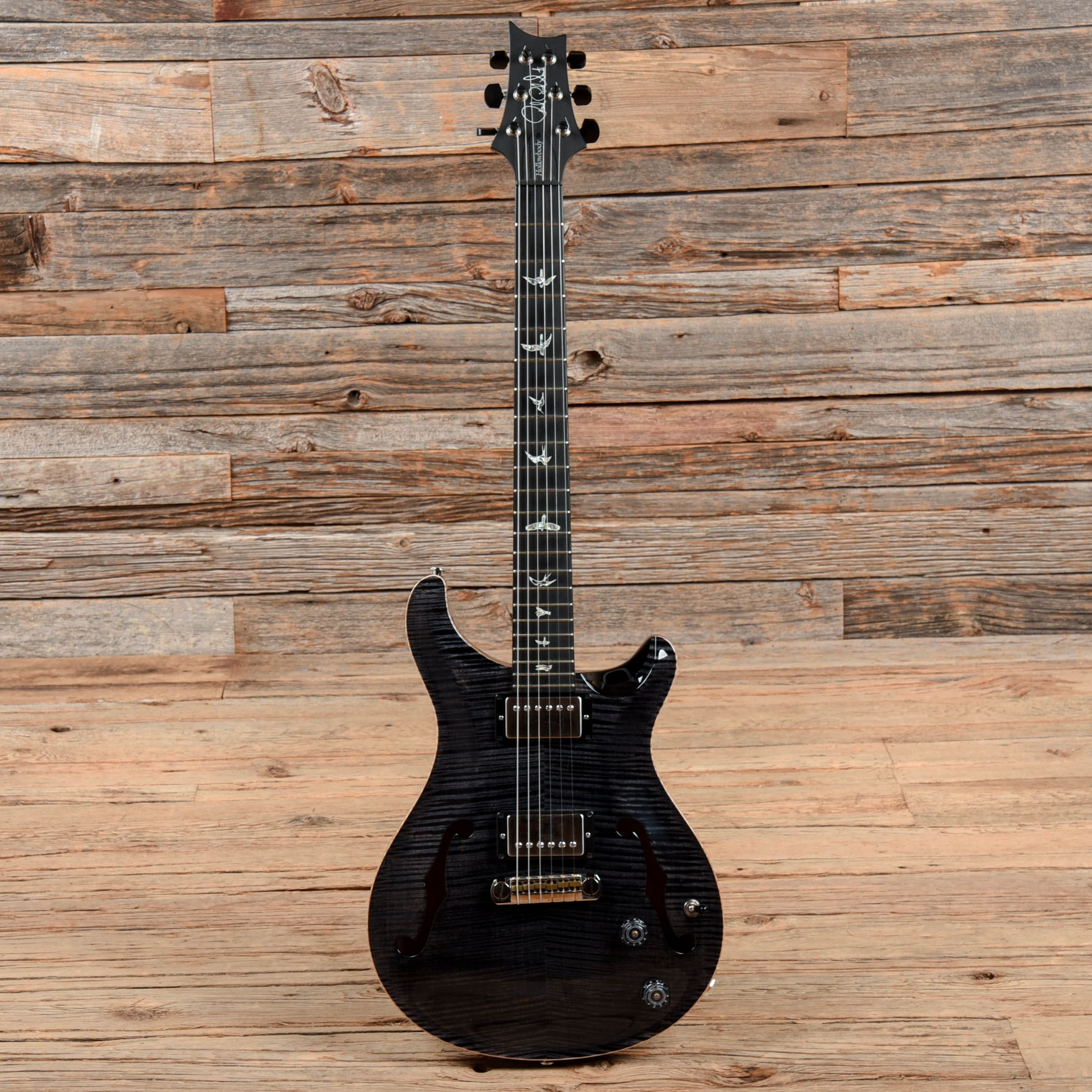PRS Experience Hollowbody II 10 Top/Back Gray Black 2020 Electric Guitars / Hollow Body
