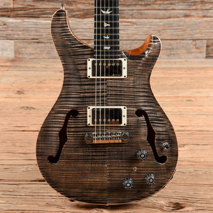 PRS Hollowbody II Piezo 10 Top Charcoal 2016 Electric Guitars / Hollow Body