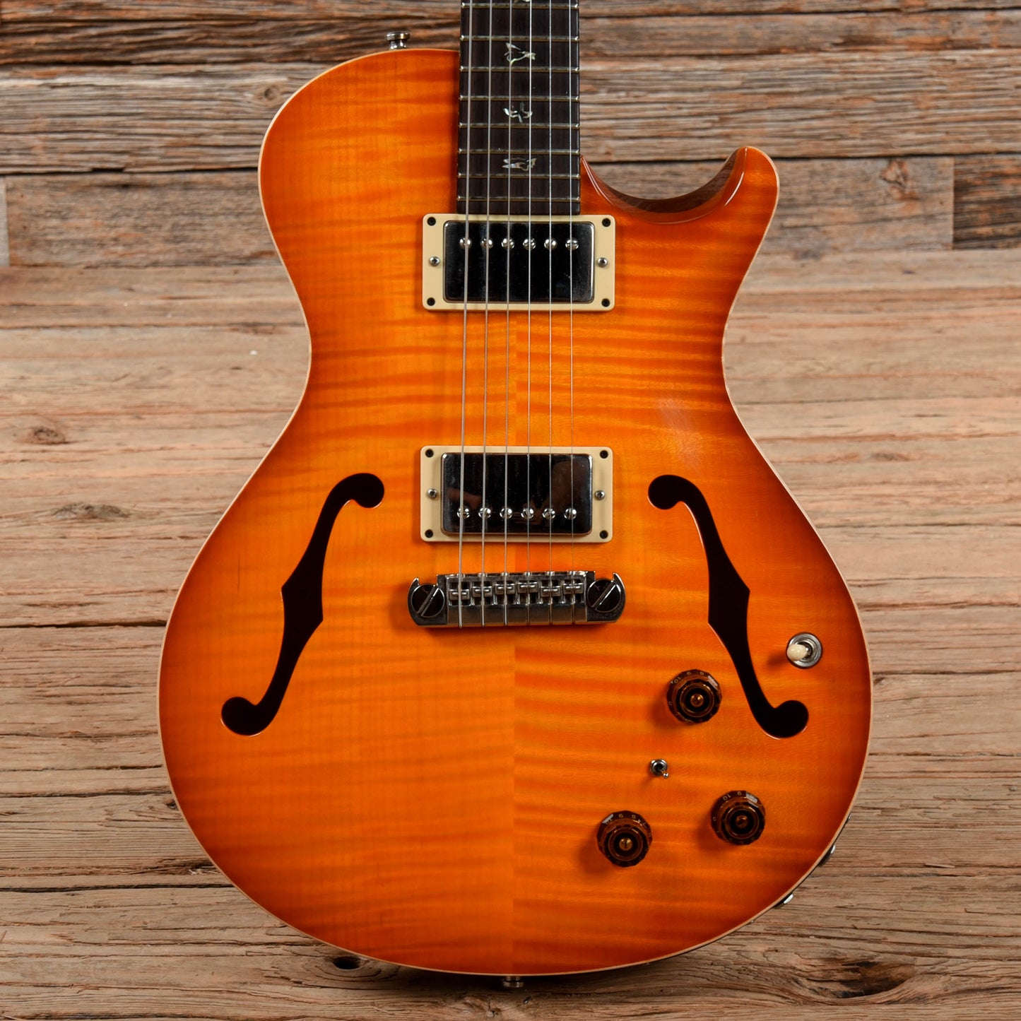 PRS Hollowbody II Piezo Mateo Mist 2010 Electric Guitars / Hollow Body