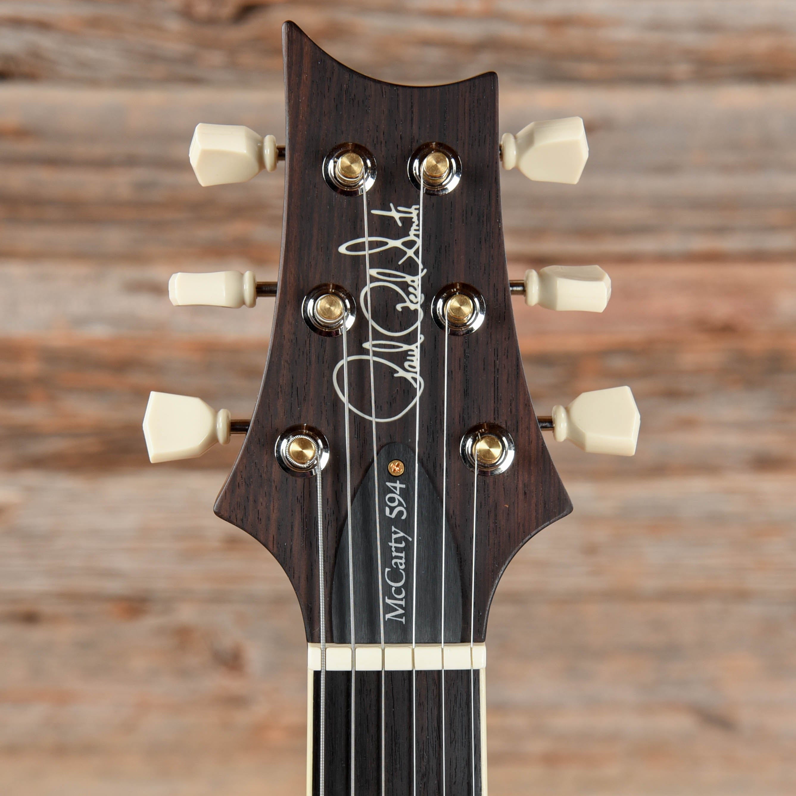 PRS McCarty 594 Hollowbody II 10 Top Black Gold Burst 2021 Electric Guitars / Hollow Body