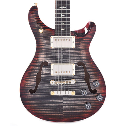 PRS McCarty 594 Hollowbody II 10 Top Charcoal Cherry Burst w/Nickel Hardware Electric Guitars / Hollow Body