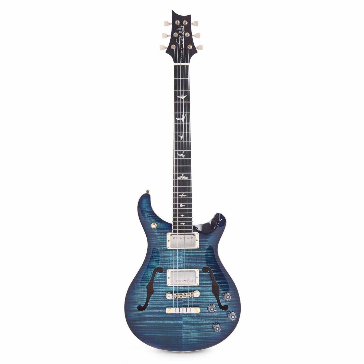 PRS McCarty 594 Hollowbody II 10 Top Cobalt Blue Electric Guitars / Hollow Body