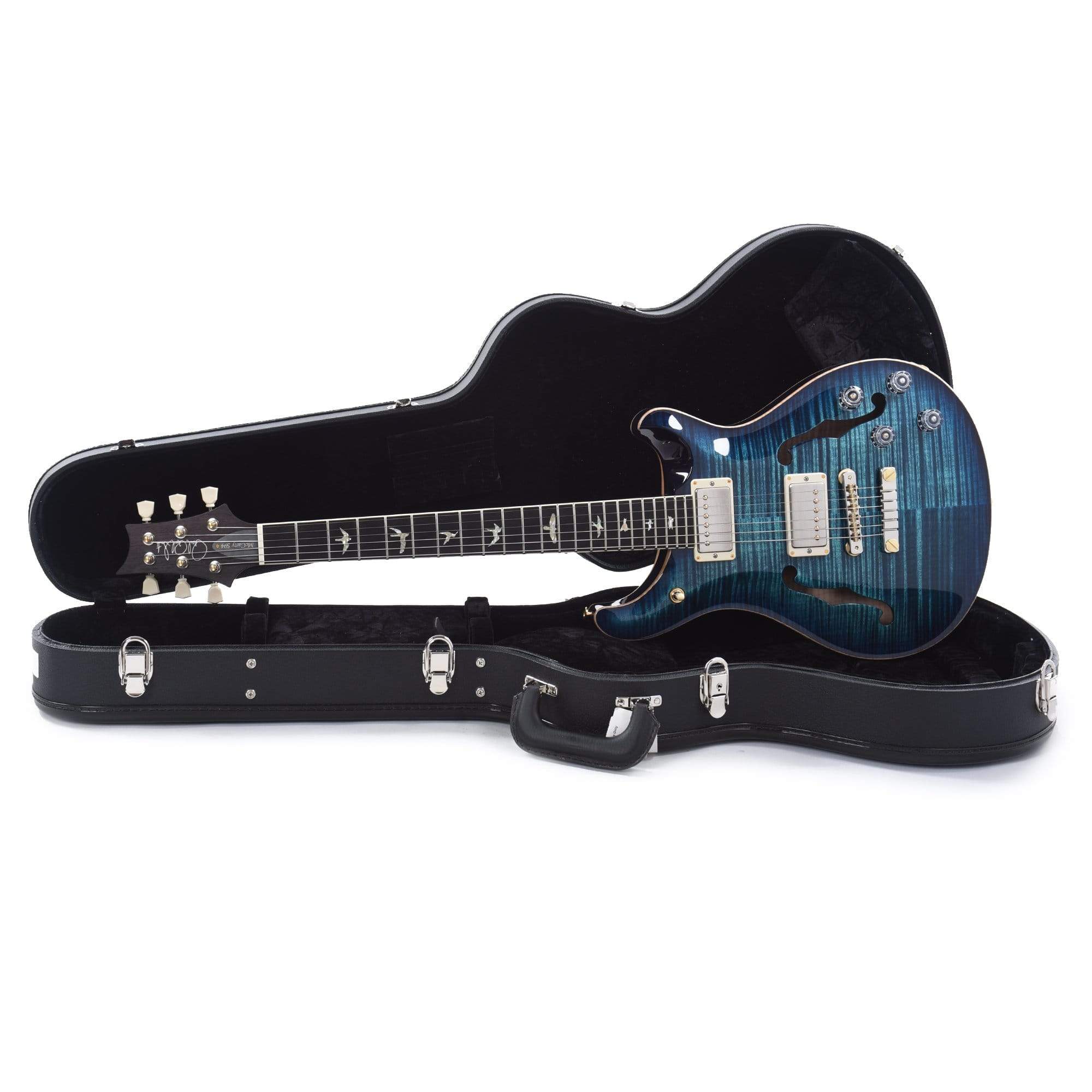 PRS McCarty 594 Hollowbody II 10 Top Cobalt Blue Electric Guitars / Hollow Body