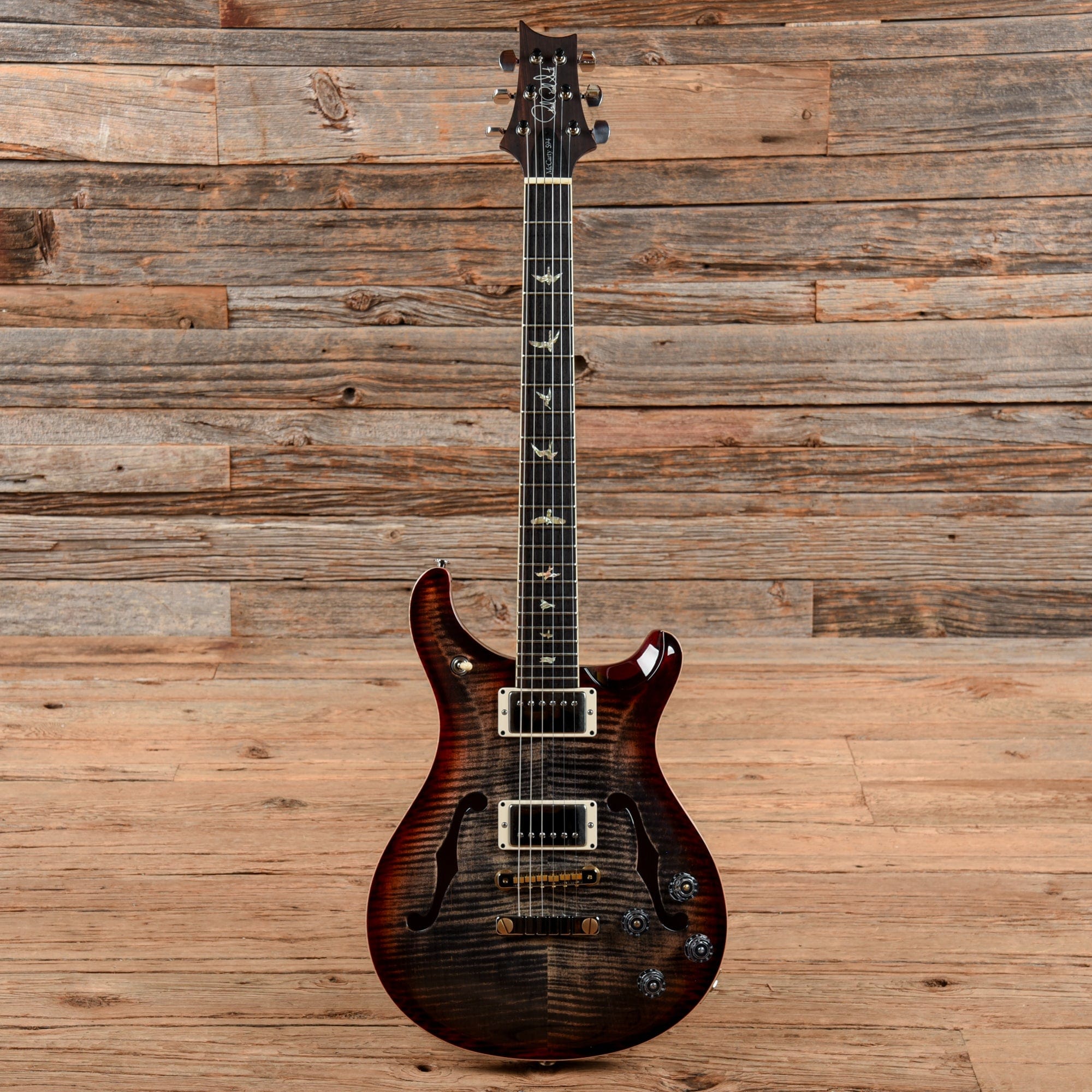 PRS McCarty 594 Hollowbody II 10 Top Red Burst 2019 Electric Guitars / Hollow Body