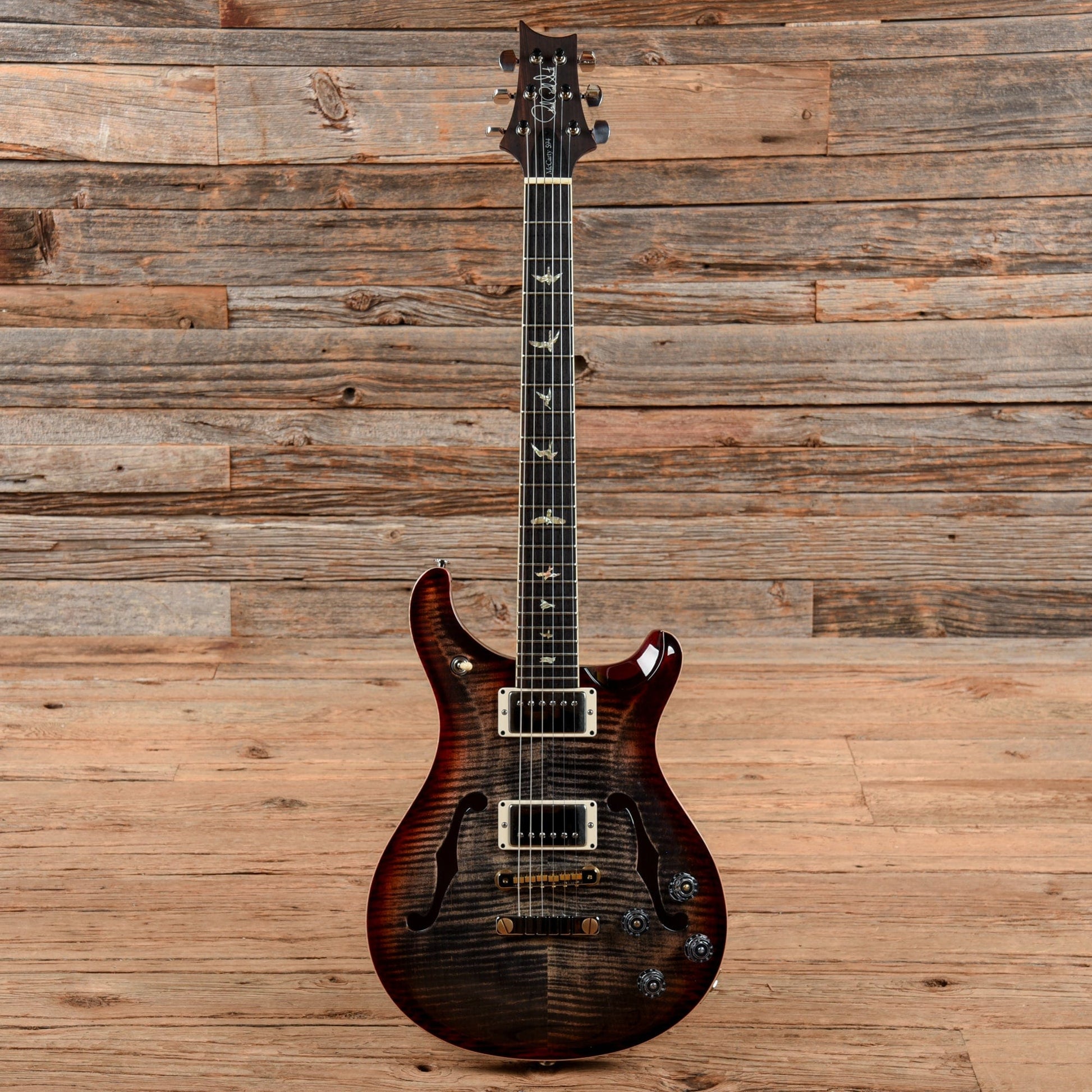 PRS McCarty 594 Hollowbody II 10 Top Red Burst 2019 Electric Guitars / Hollow Body
