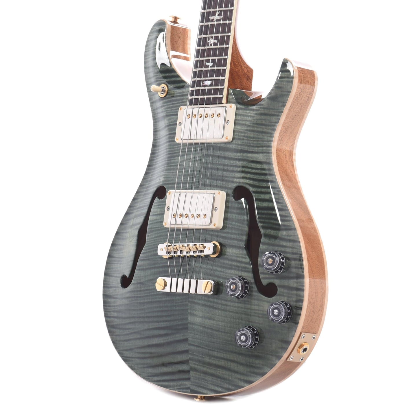 PRS McCarty 594 Hollowbody II 10 Top Trampas Green w/Nickel Hardware Electric Guitars / Hollow Body