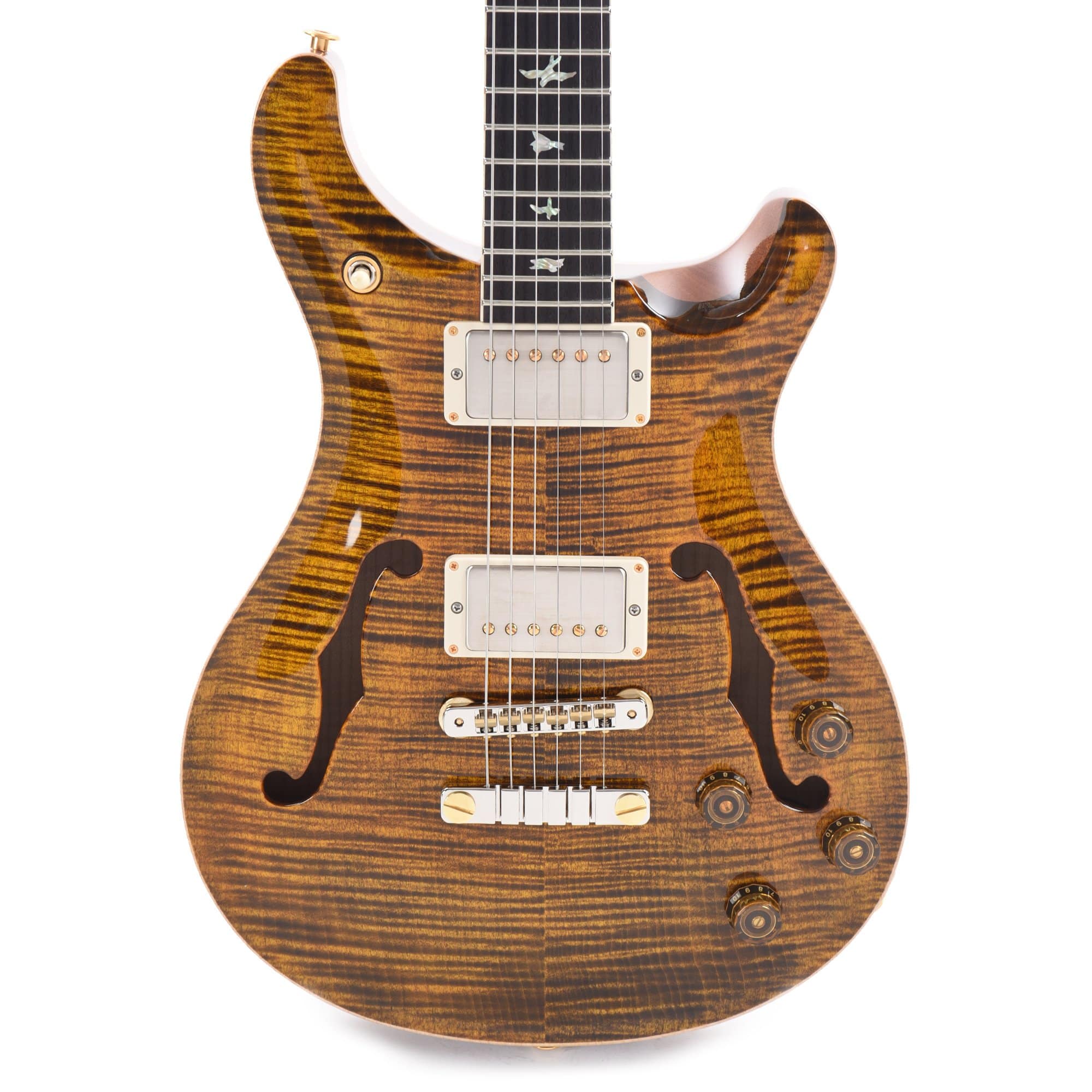 PRS McCarty 594 Hollowbody II 10 Top Yellow Tiger Electric Guitars / Hollow Body