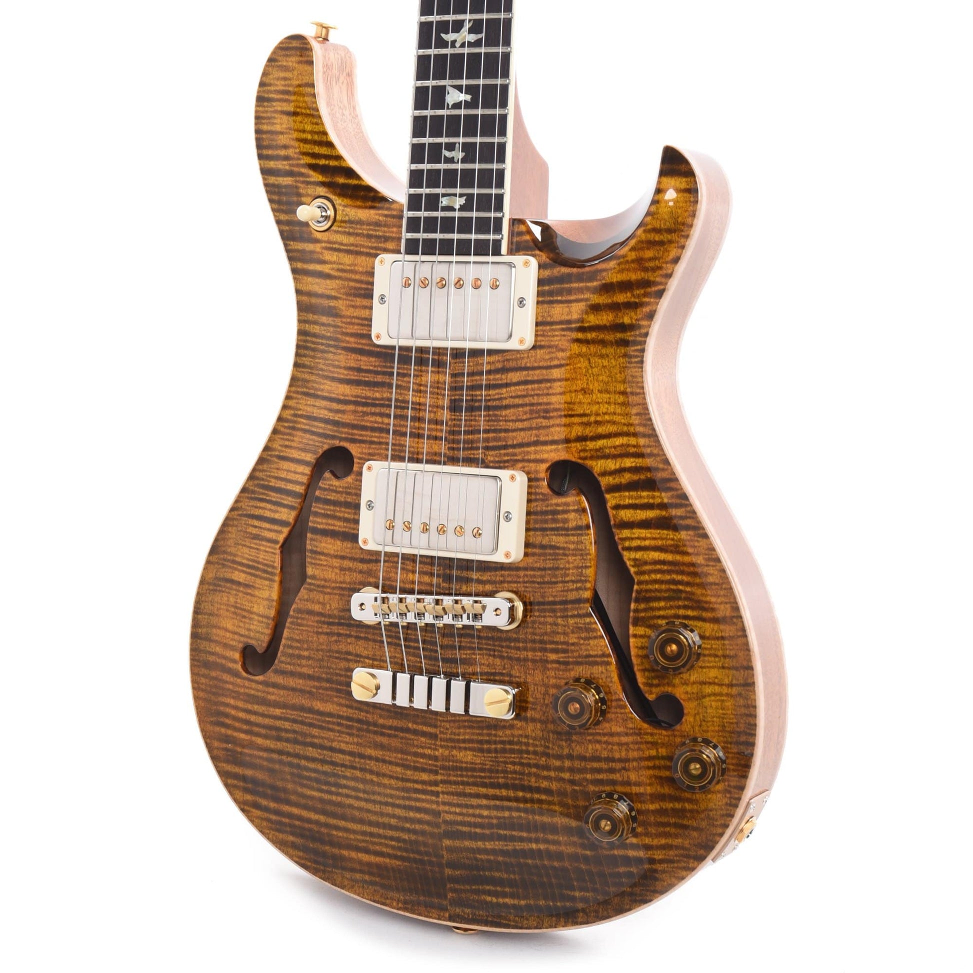 PRS McCarty 594 Hollowbody II 10 Top Yellow Tiger Electric Guitars / Hollow Body