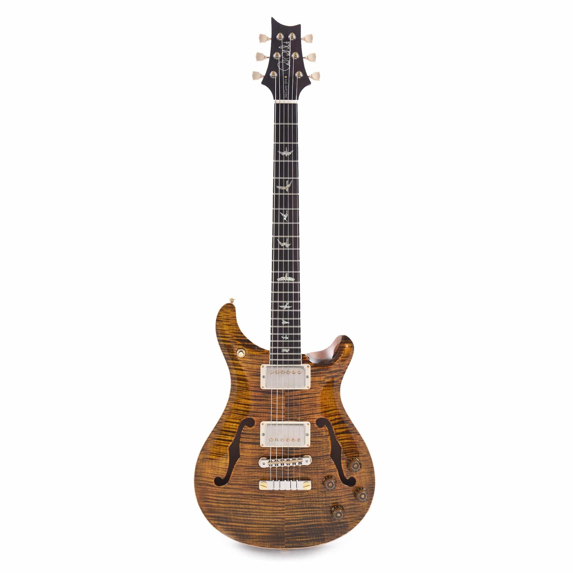 PRS McCarty 594 Hollowbody II 10 Top Yellow Tiger Electric Guitars / Hollow Body