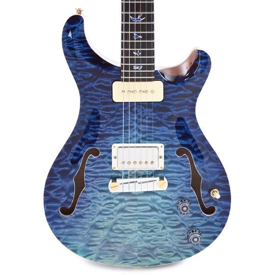 PRS Private Stock #9331 Hollowbody II Quilted Maple Faded Aqua Violet Dragon's Breath w/Brazilian Rosewood Fingerboard Electric Guitars / Hollow Body