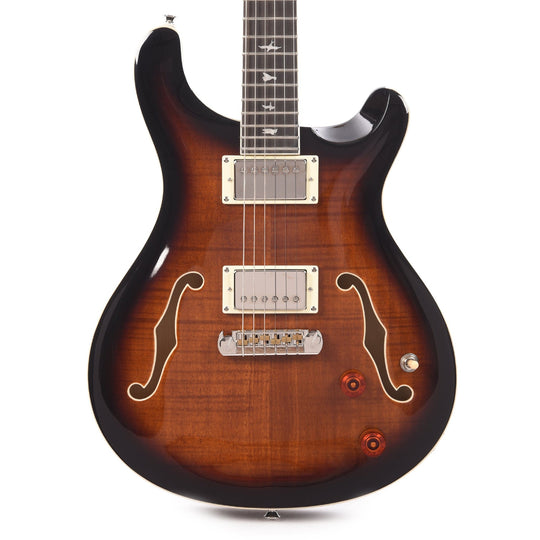 PRS SE Hollowbody II Black Gold Burst Electric Guitars / Hollow Body