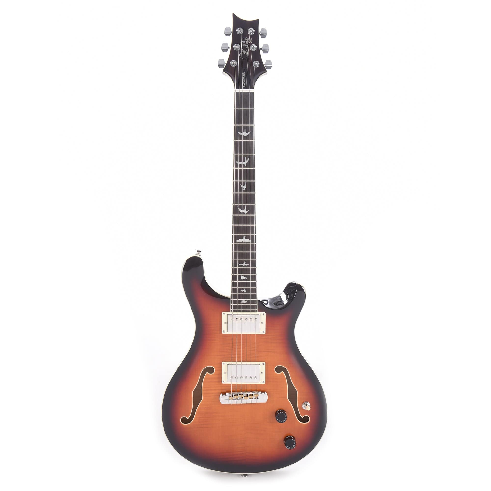 PRS SE Hollowbody II Tricolor Sunburst Electric Guitars / Hollow Body