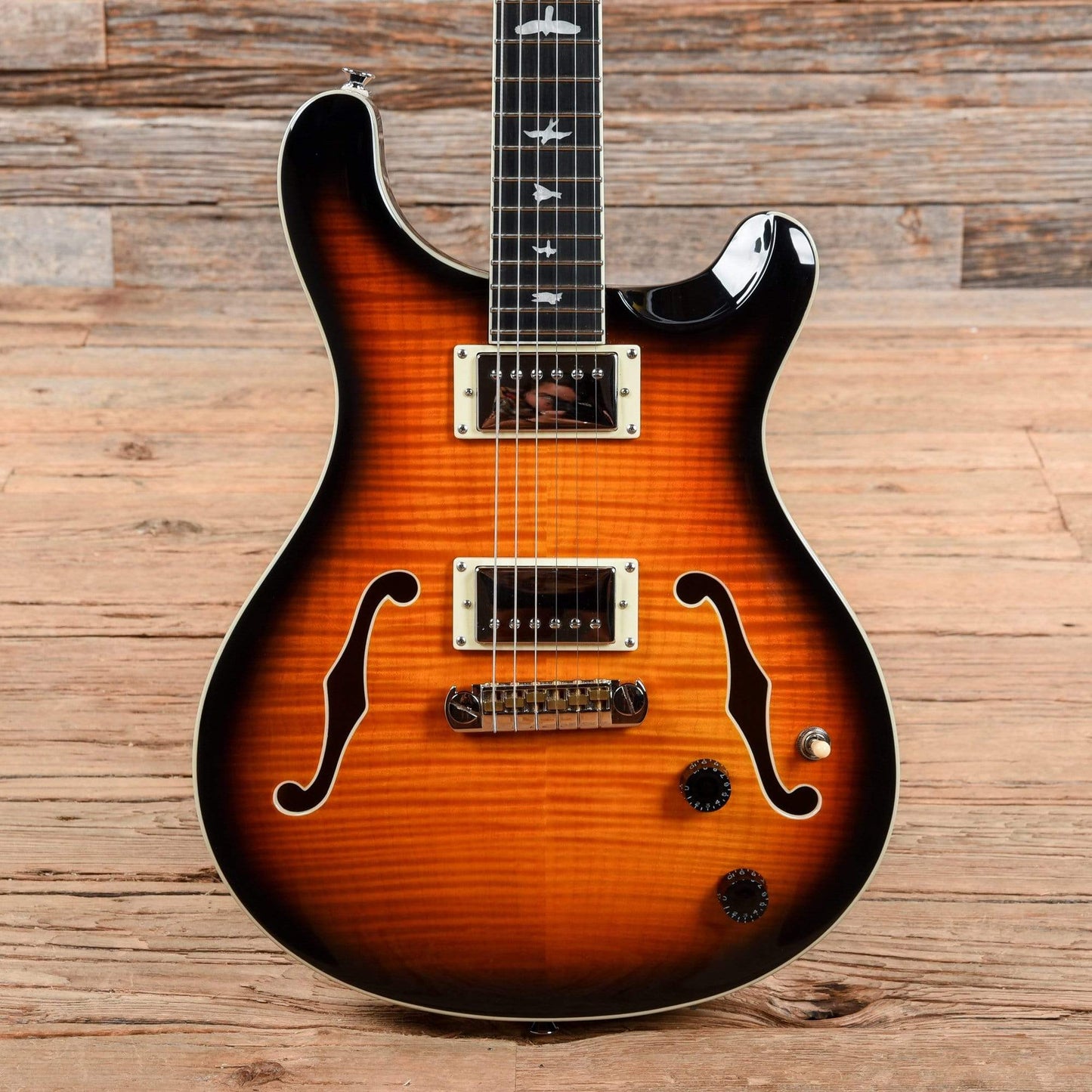 PRS SE Hollowbody II Tricolor Sunburst Electric Guitars / Hollow Body