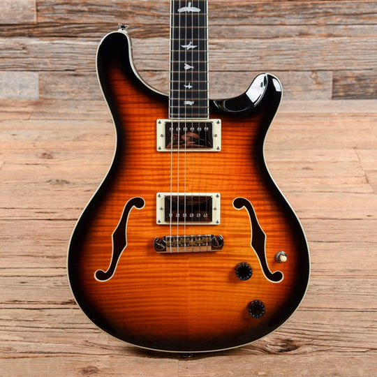 PRS SE Hollowbody II Tricolor Sunburst Electric Guitars / Hollow Body