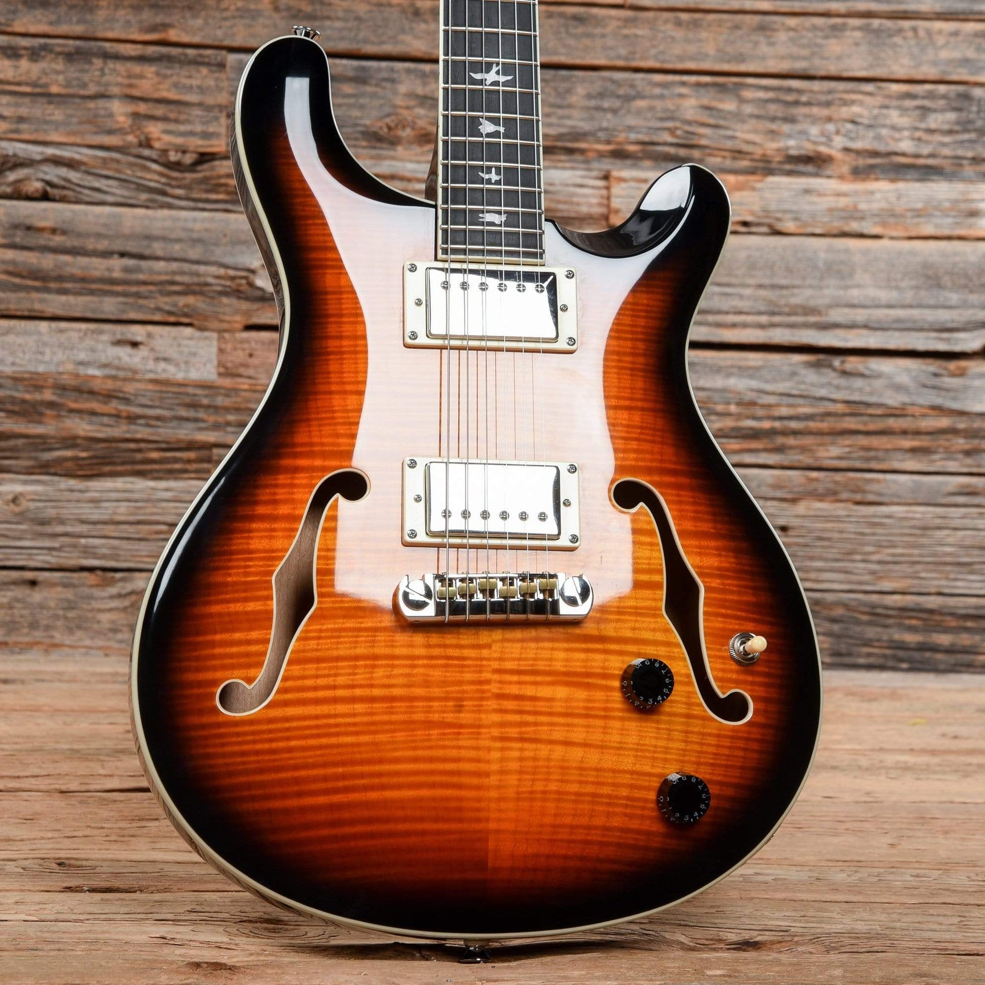 PRS SE Hollowbody II Tricolor Sunburst Electric Guitars / Hollow Body