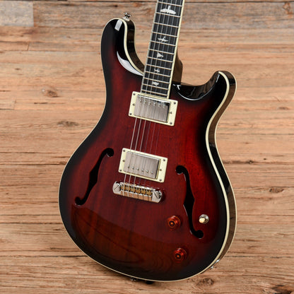 PRS SE Hollowbody Standard Fire Red Burst 2019 Electric Guitars / Hollow Body