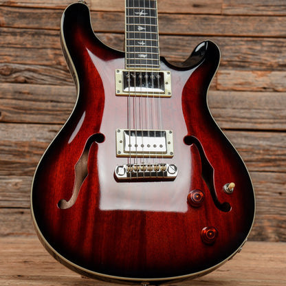 PRS SE Hollowbody Standard Fire Red Burst 2019 Electric Guitars / Hollow Body