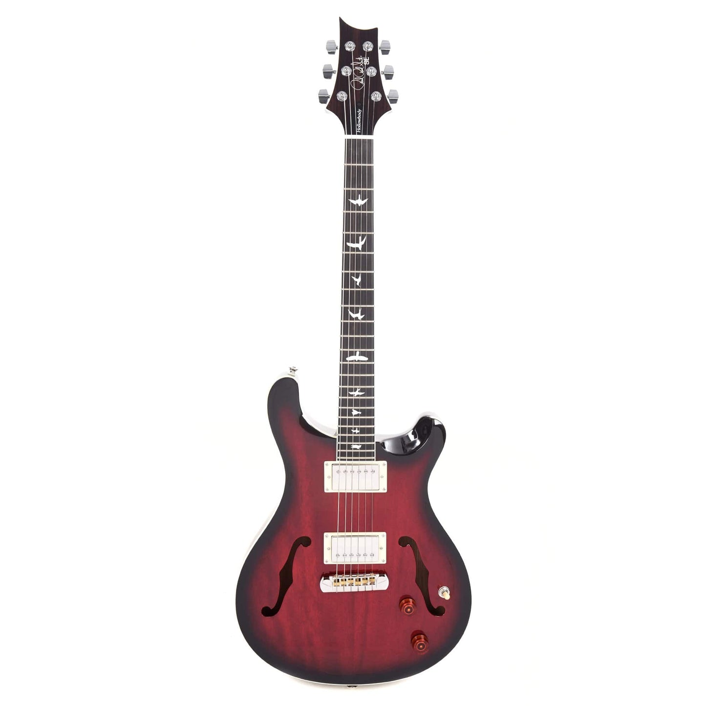 PRS SE Hollowbody Standard Fire Red Burst Electric Guitars / Hollow Body