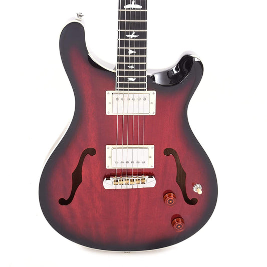 PRS SE Hollowbody Standard Fire Red Burst Electric Guitars / Hollow Body