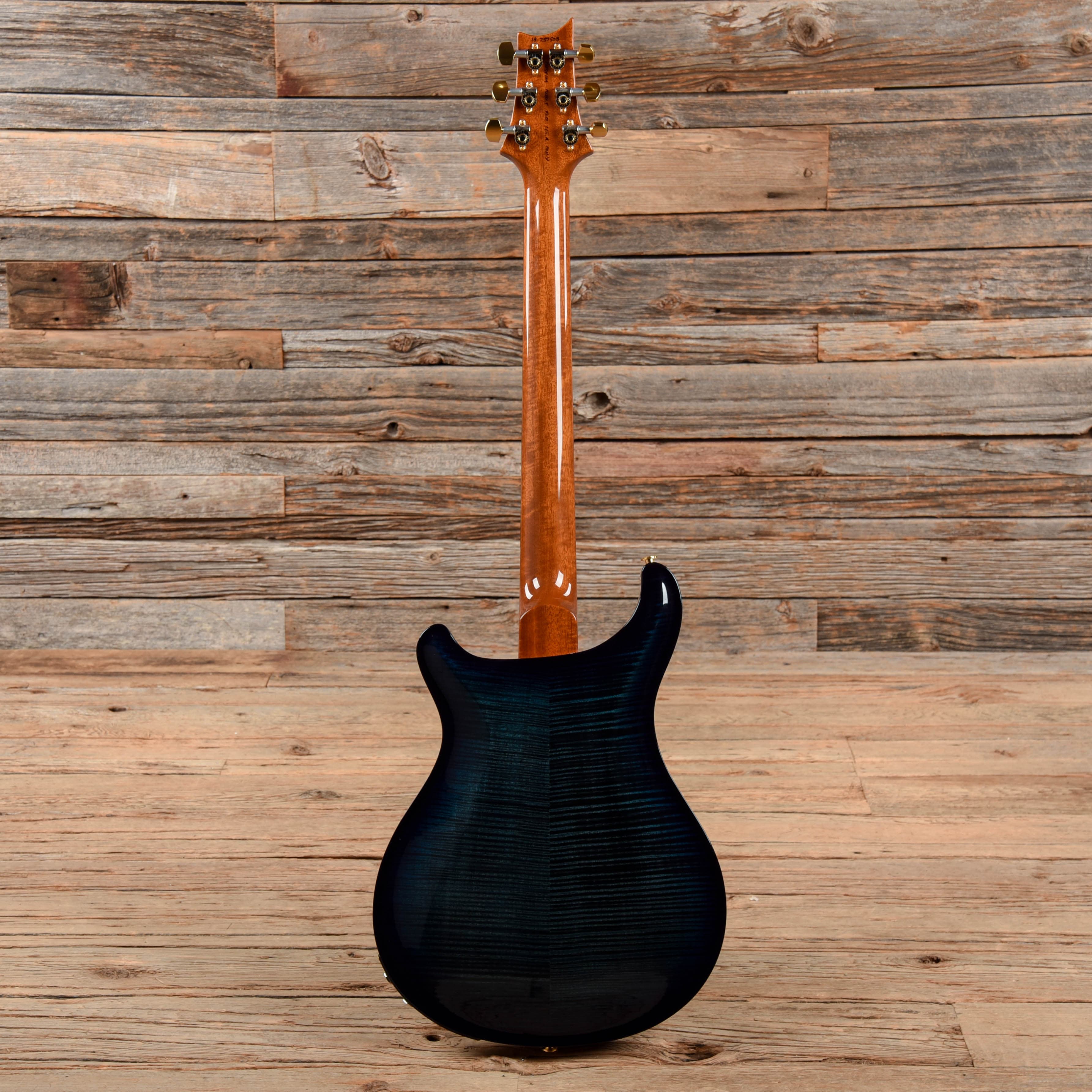 PRS Wood Library Hollowbody II w/Brazilian Rosewood Fretboard Cobalt Blue Smokeburst Wrap 2018 Electric Guitars / Hollow Body