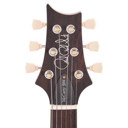 PRS Wood Library McCarty 594 Singlecut Semi-Hollow 10-Top Quilt/Swamp Ash River Blue w/Charcoal Back, Brazilian Rosewood Fingerboard & Roasted Figured Maple Neck Electric Guitars / Semi-Hollow,Electric Guitars / Solid Body