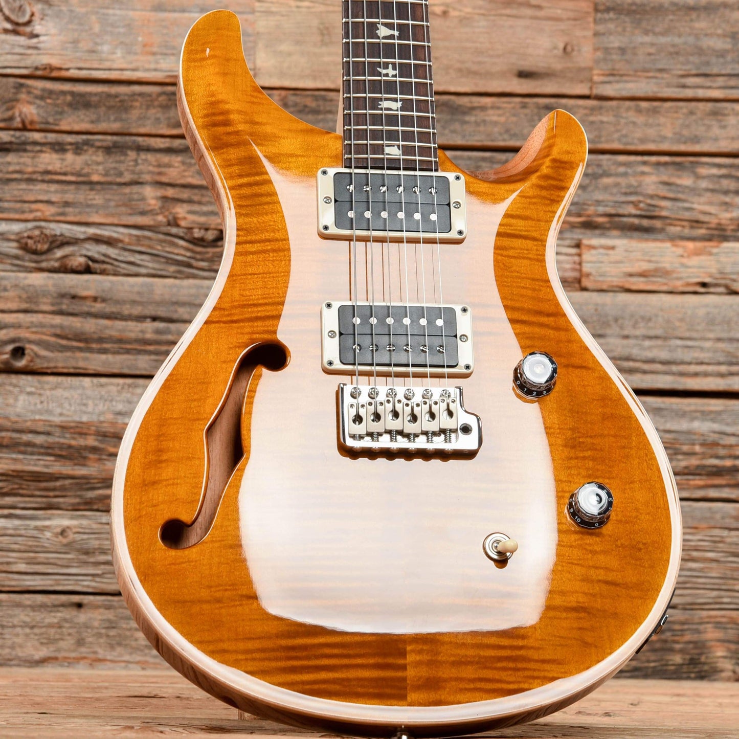 PRS CE 24 Semi-Hollow Amber 2020 Electric Guitars / Semi-Hollow