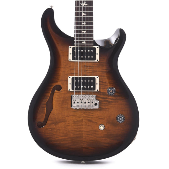 PRS CE 24 Semi-Hollow Black Amber Electric Guitars / Semi-Hollow