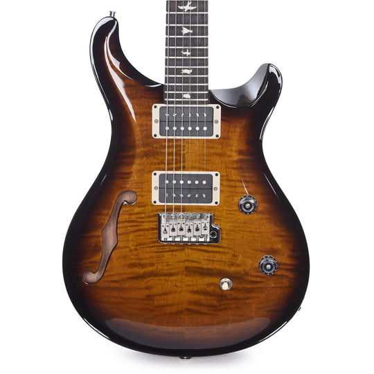 PRS CE 24 Semi-Hollow Black Amber Electric Guitars / Semi-Hollow