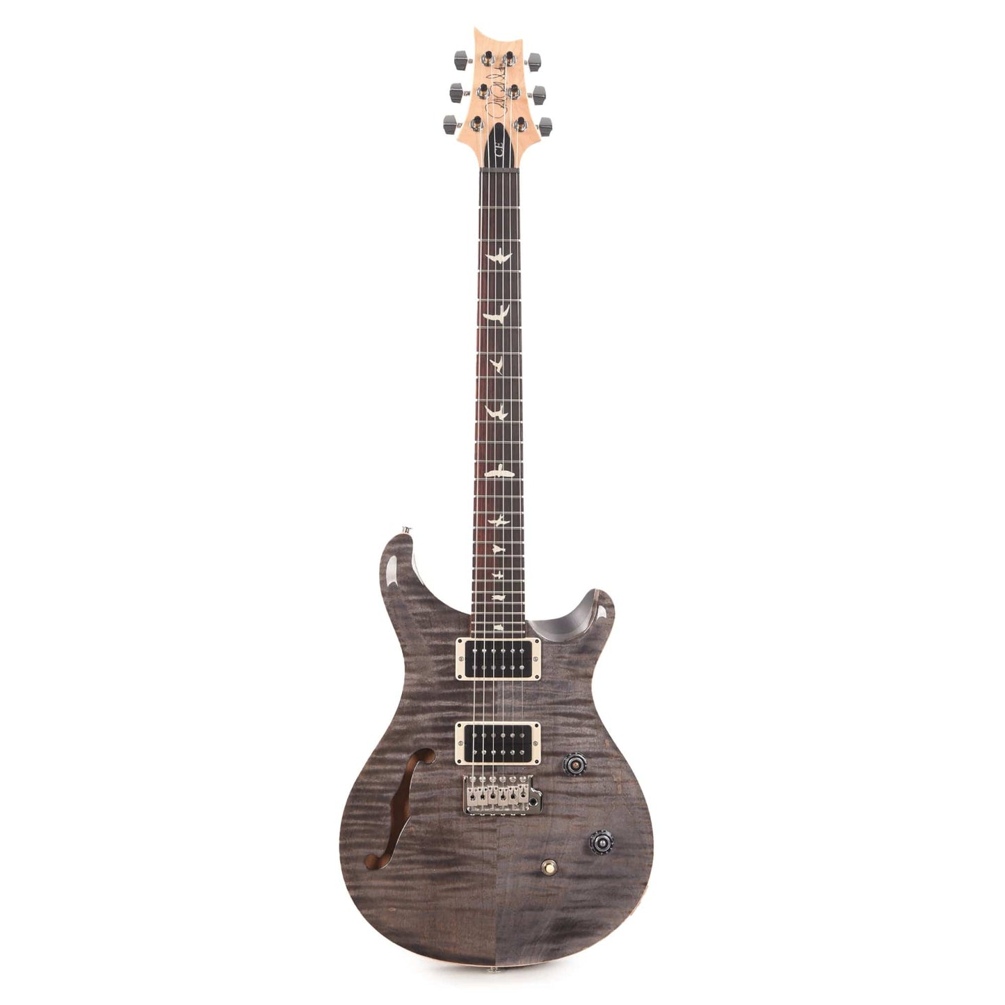 PRS CE 24 Semi-Hollow Faded Gray Black Electric Guitars / Semi-Hollow