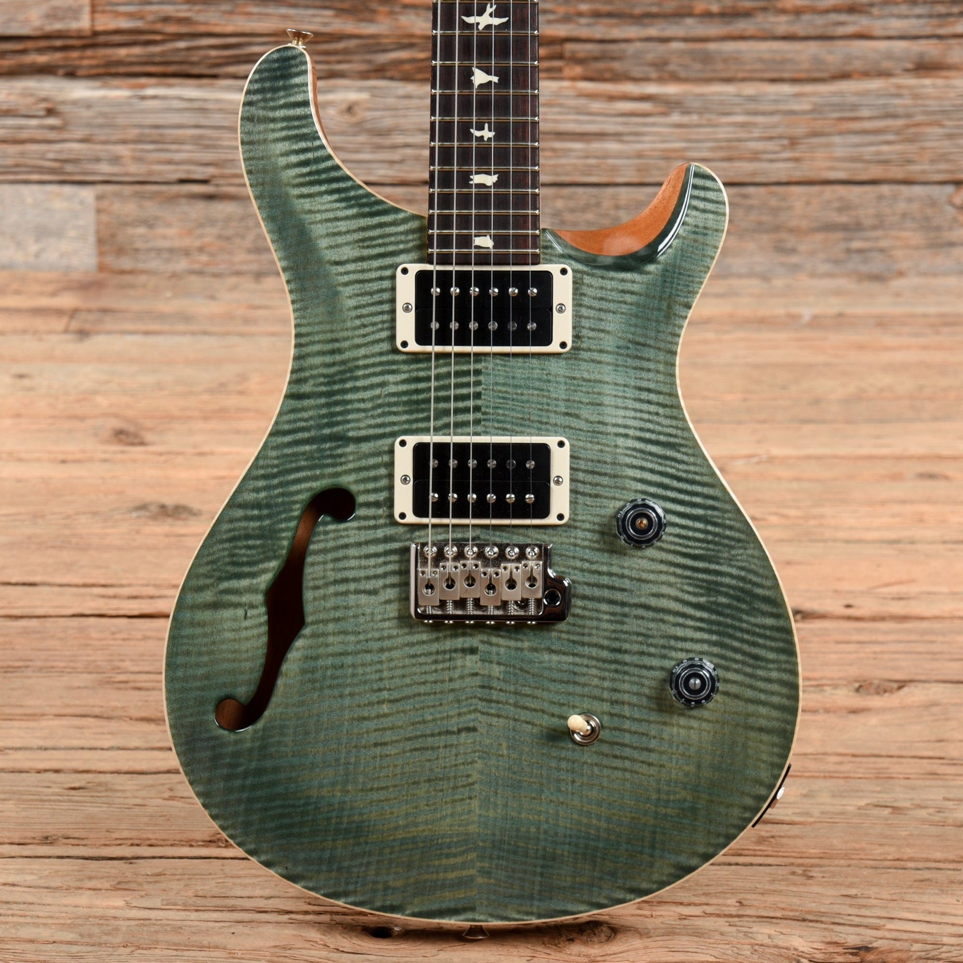 PRS CE 24 Semi-Hollow Trampas Green 2020 Electric Guitars / Semi-Hollow