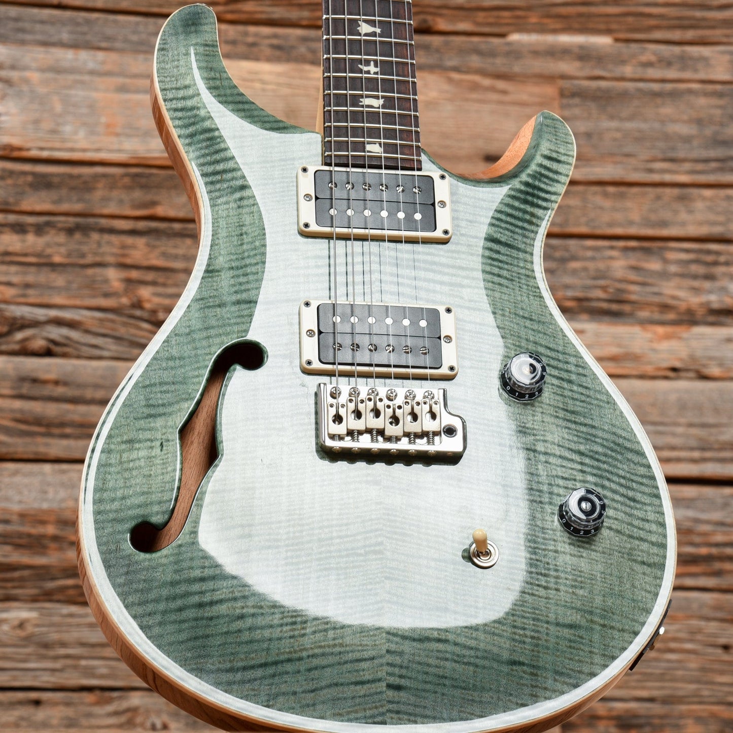PRS CE 24 Semi-Hollow Trampas Green 2020 Electric Guitars / Semi-Hollow