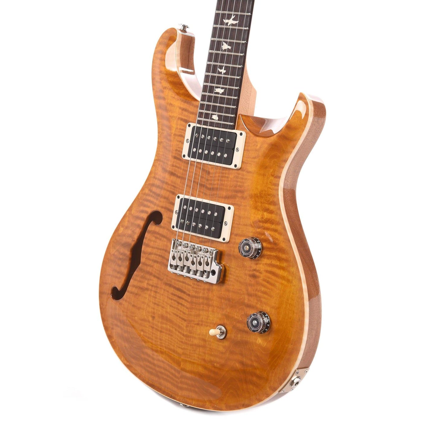PRS CE24 Semi-Hollow Amber Electric Guitars / Semi-Hollow