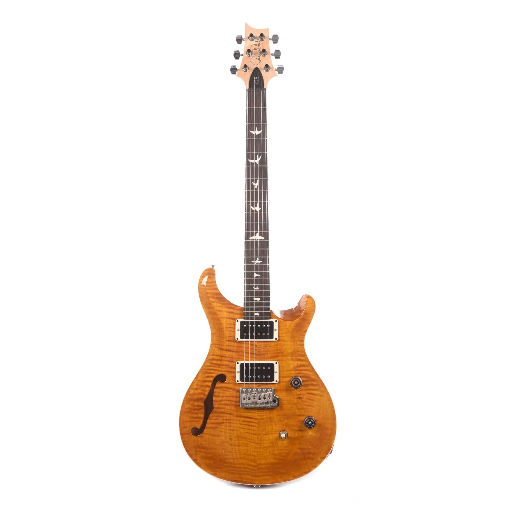PRS CE24 Semi-Hollow Amber Electric Guitars / Semi-Hollow