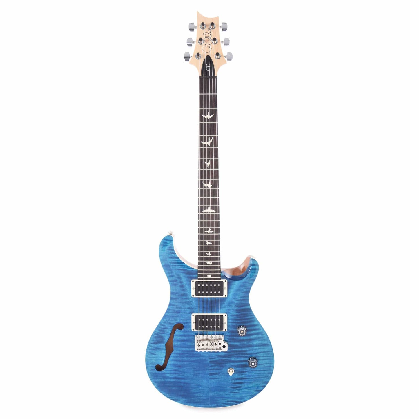 PRS CE24 Semi-Hollow Blue Matteo Electric Guitars / Semi-Hollow