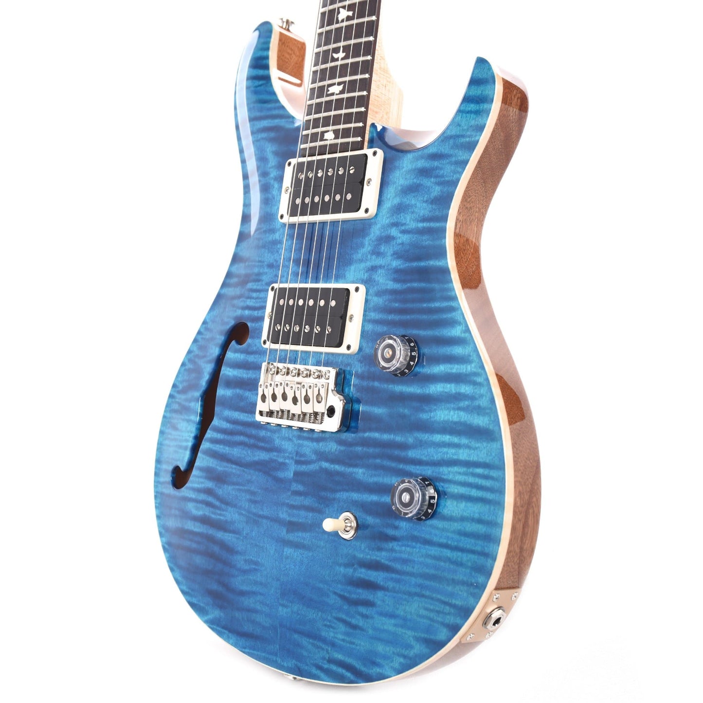 PRS CE24 Semi-Hollow Blue Matteo Electric Guitars / Semi-Hollow
