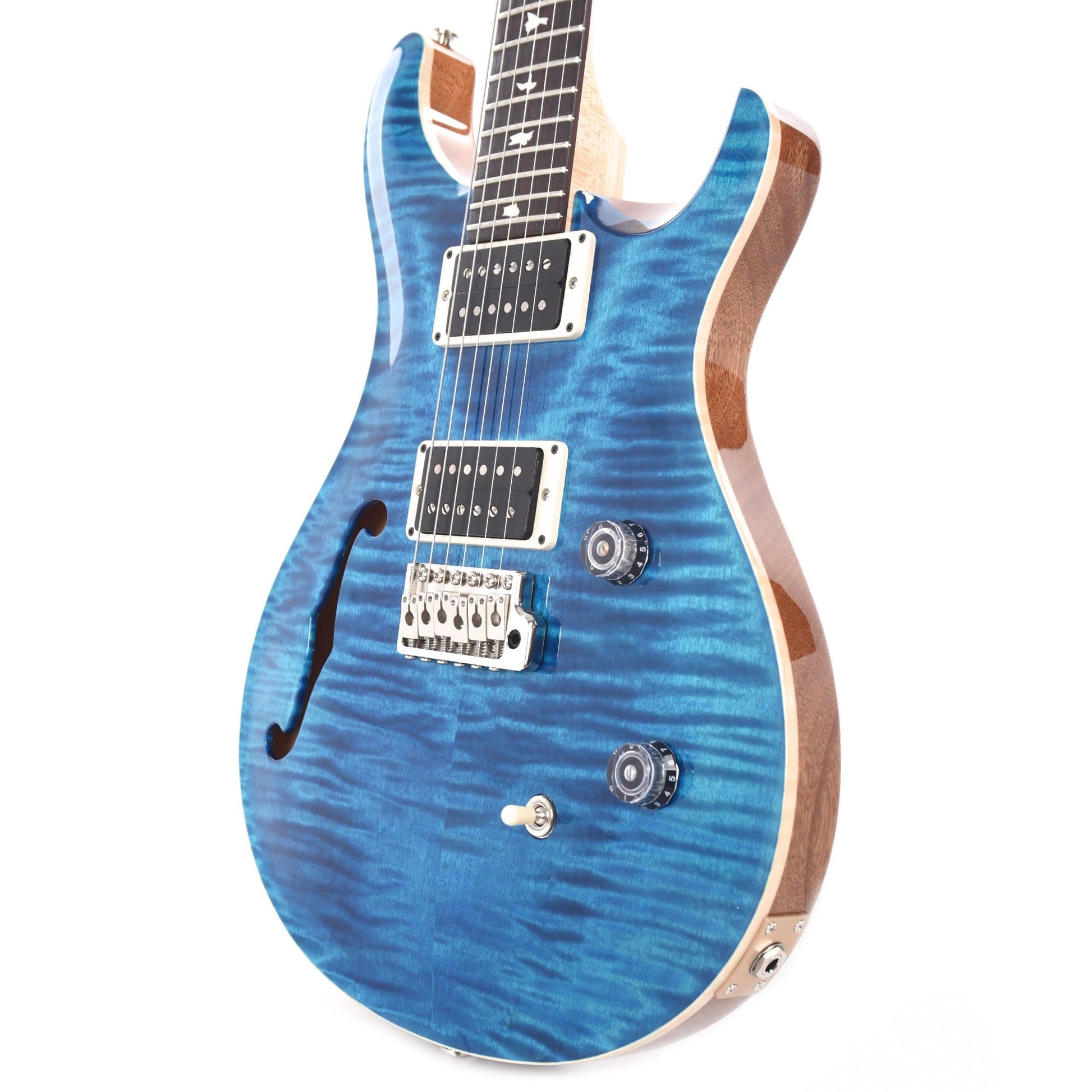 PRS CE24 Semi-Hollow Blue Matteo Electric Guitars / Semi-Hollow