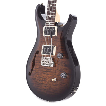PRS CE24 Semi-Hollow Custom Color Black Gold Wrap Burst Electric Guitars / Semi-Hollow