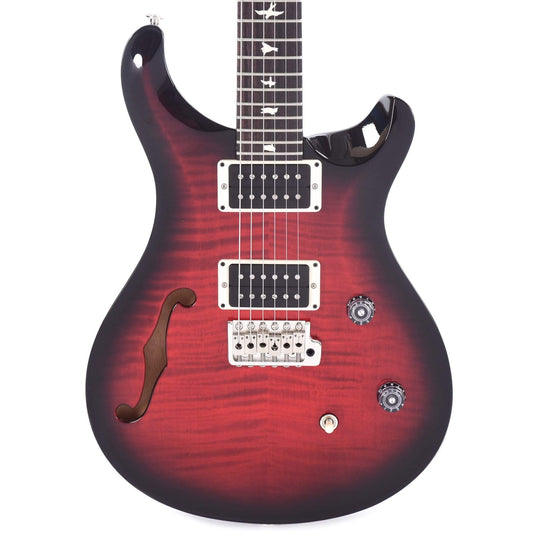 PRS CE24 Semi-Hollow Custom Color Orange Tiger Wrap Burst Electric Guitars / Semi-Hollow