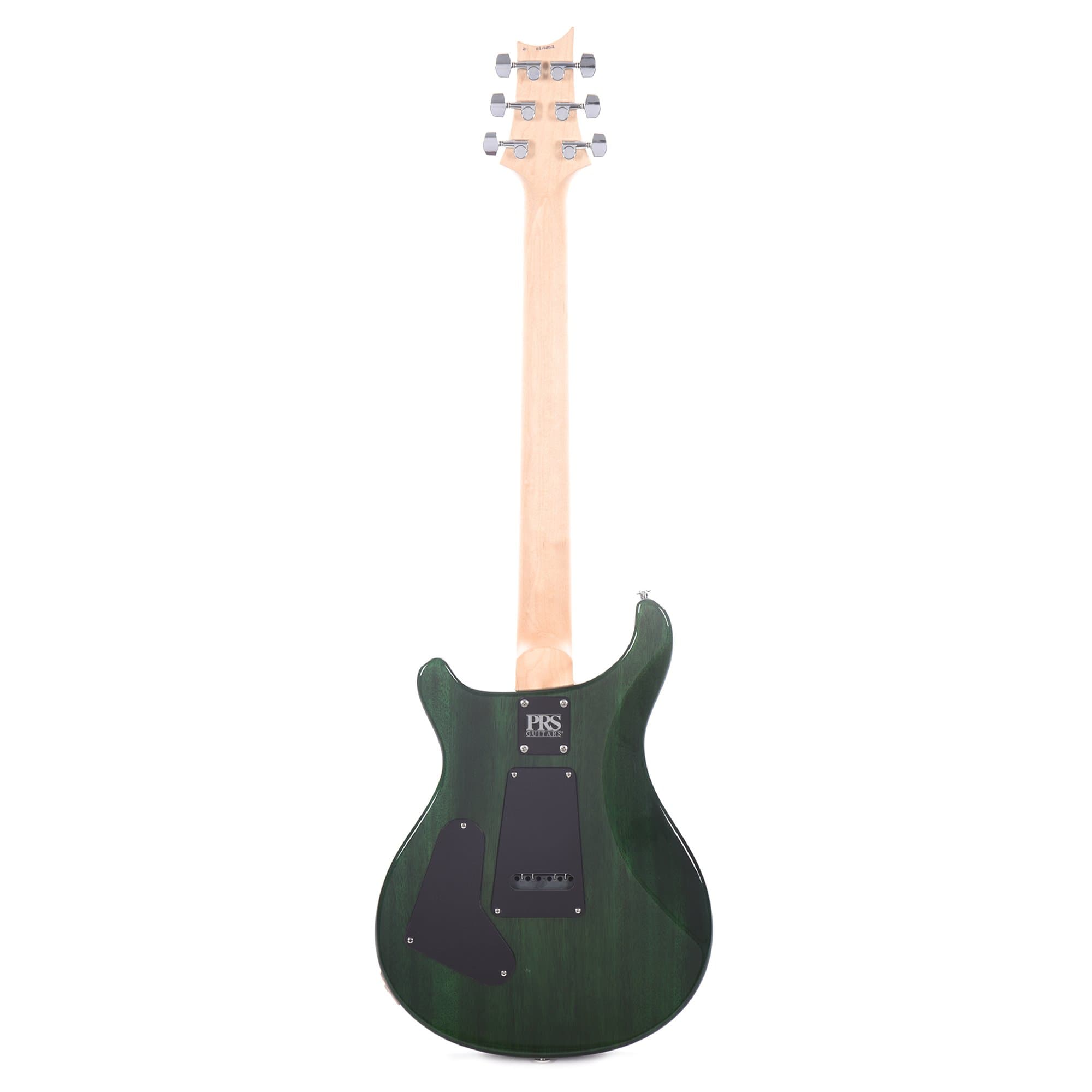 PRS CE24 Semi-Hollow Custom Color Trampas Green Burst Electric Guitars / Semi-Hollow