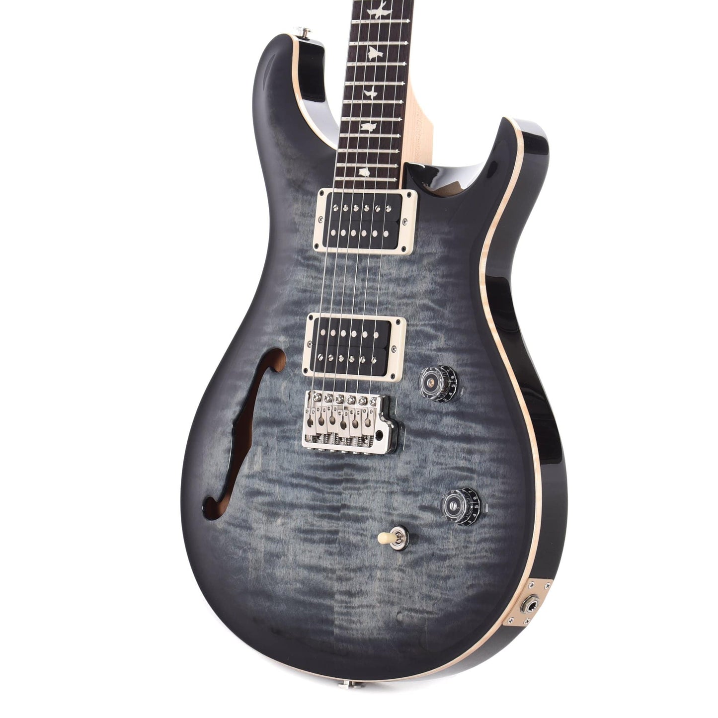 PRS CE24 Semi-Hollow Faded Blue Smokeburst Electric Guitars / Semi-Hollow