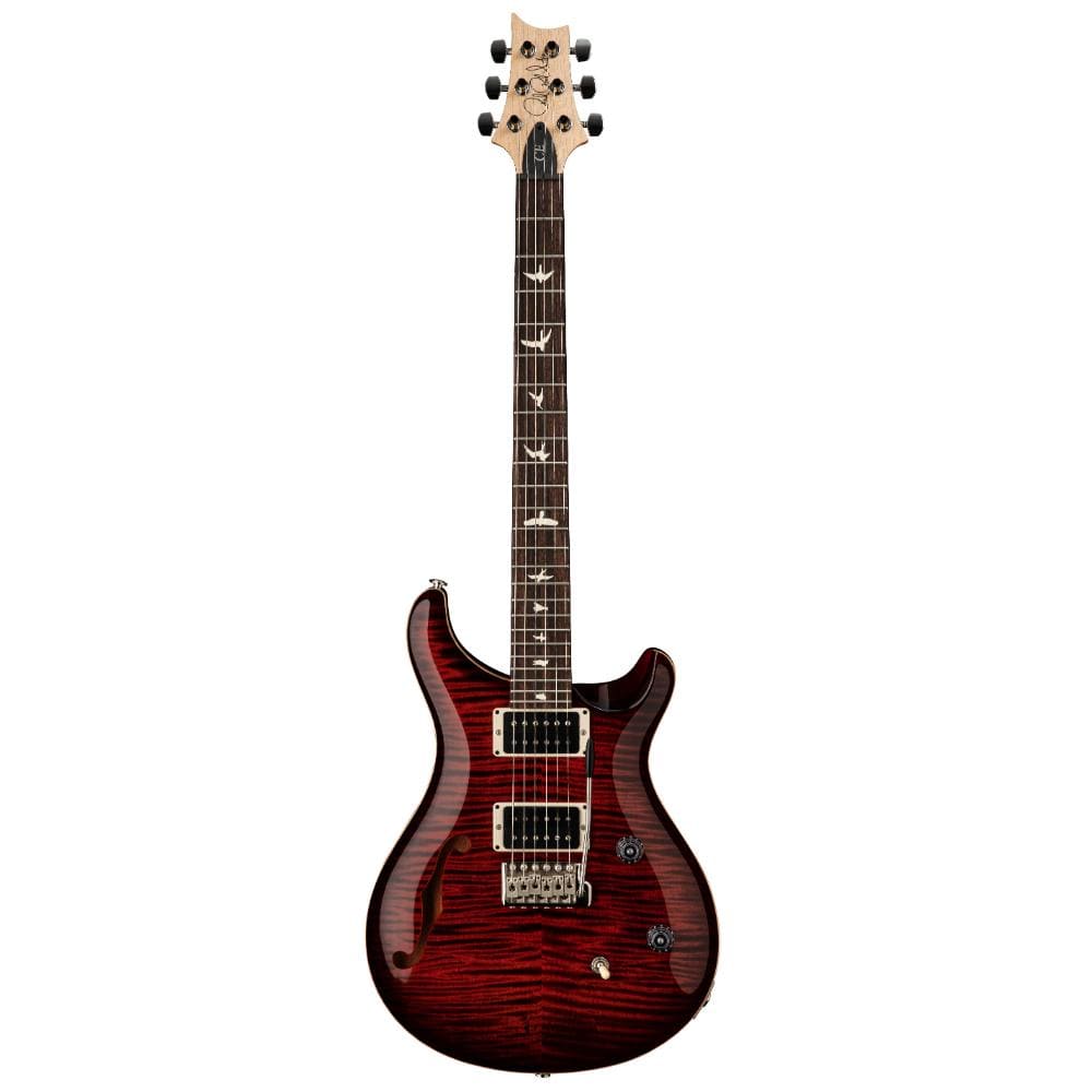 PRS CE24 Semi-Hollow Fire Red Burst w/Gig Bag Electric Guitars / Semi-Hollow