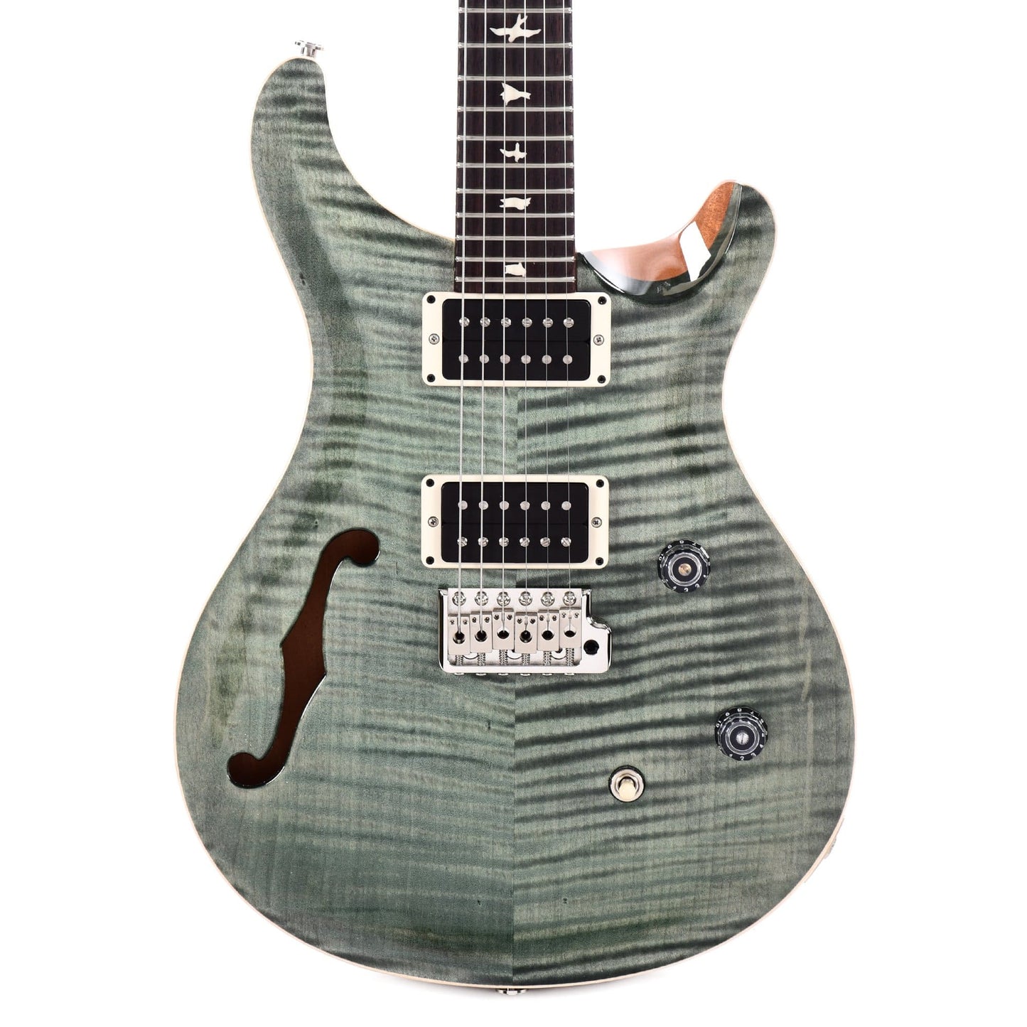 PRS CE24 Semi-Hollow Trampas Green Electric Guitars / Semi-Hollow