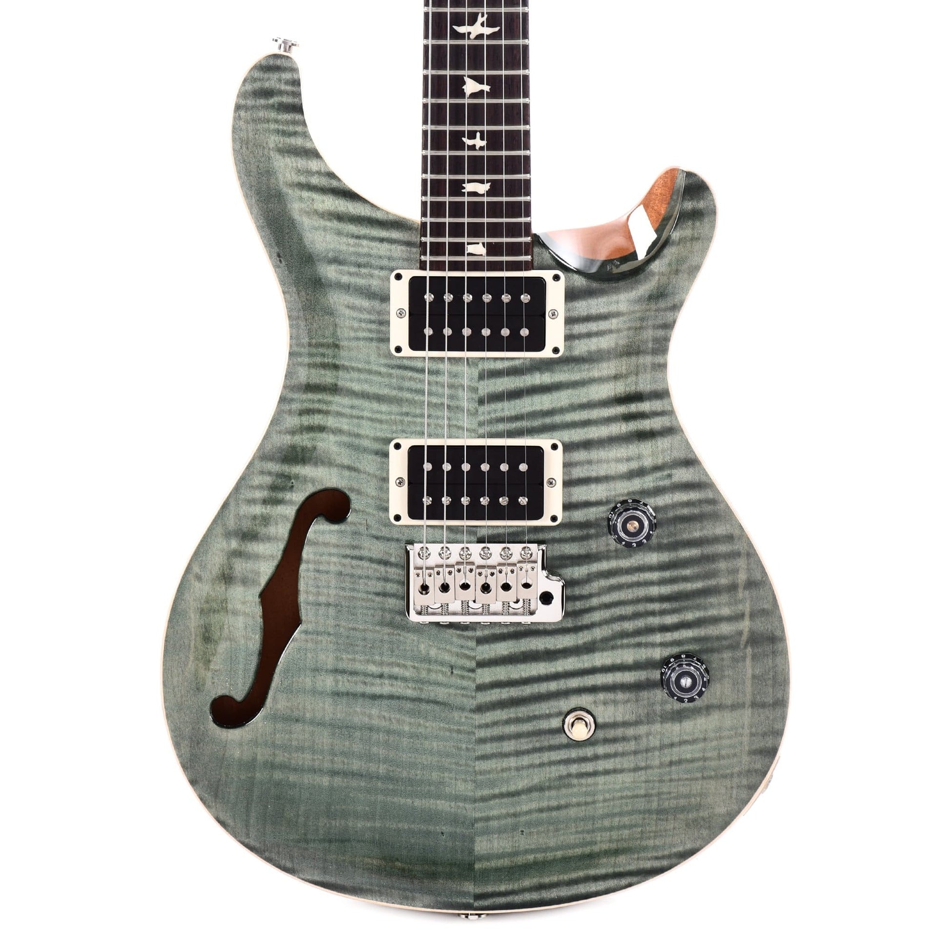 PRS CE24 Semi-Hollow Trampas Green Electric Guitars / Semi-Hollow