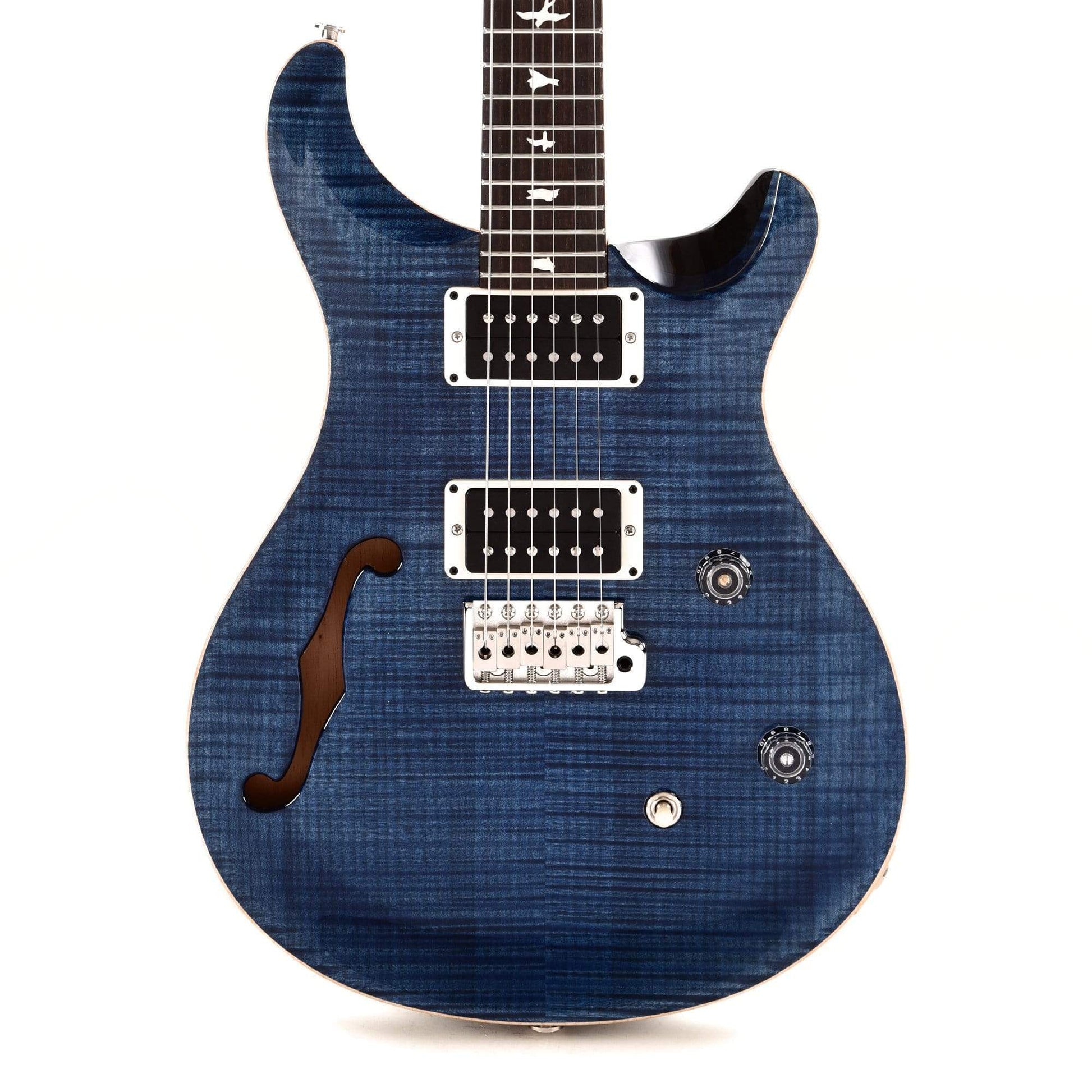 PRS CE24 Semi-Hollow Whale Blue Electric Guitars / Semi-Hollow