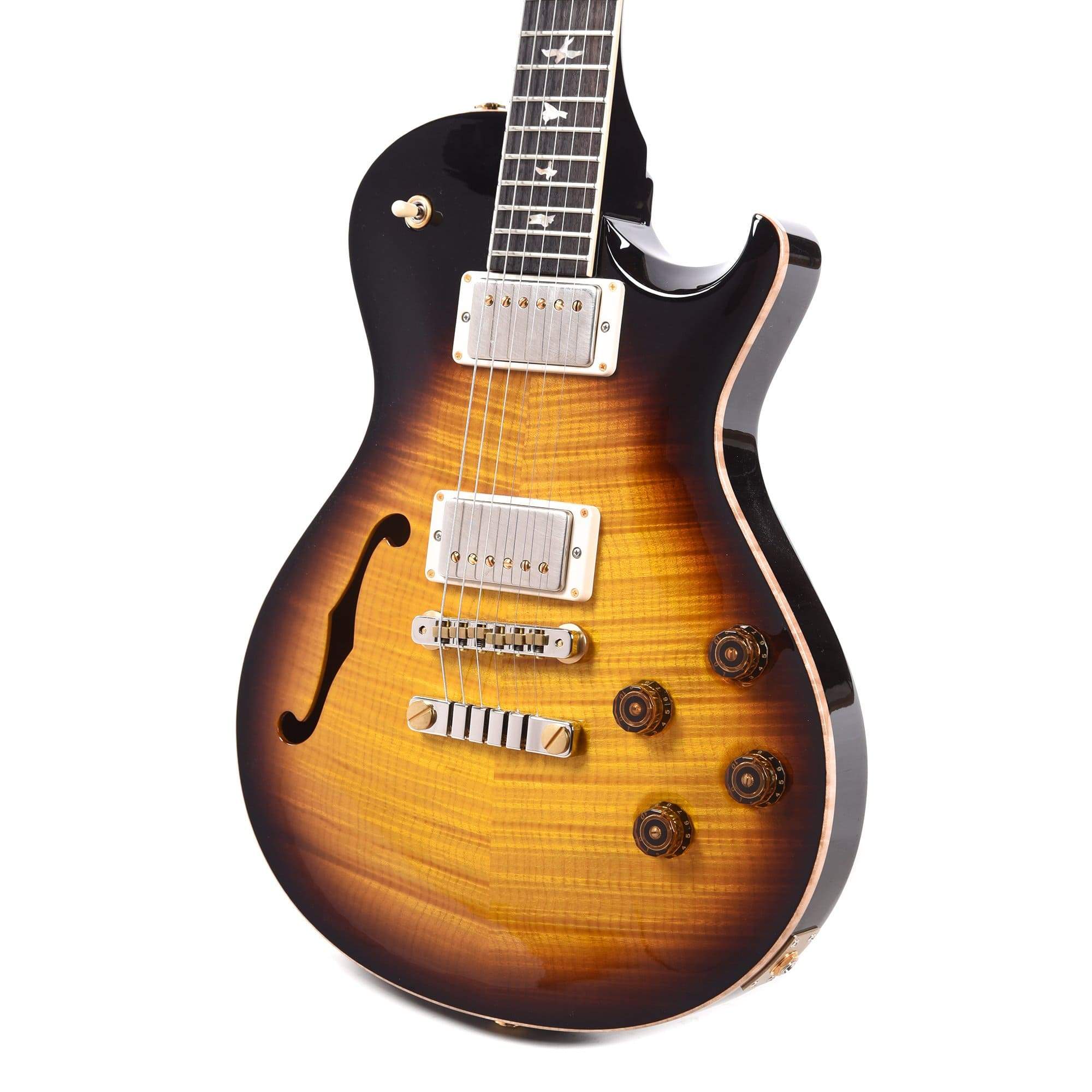 PRS Limited Edition McCarty Singlecut 594 Semi-Hollow McCarty Tobacco Sunburst 10-Top Electric Guitars / Semi-Hollow