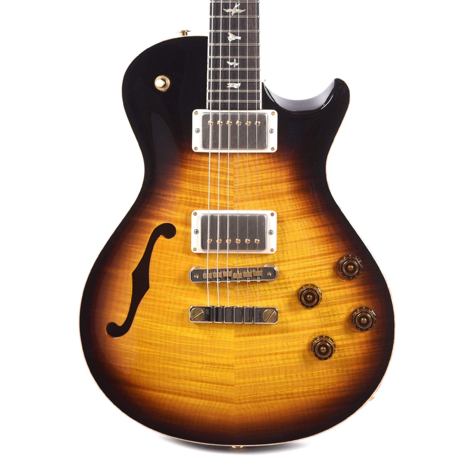 PRS Limited Edition McCarty Singlecut 594 Semi-Hollow McCarty Tobacco Sunburst 10-Top Electric Guitars / Semi-Hollow