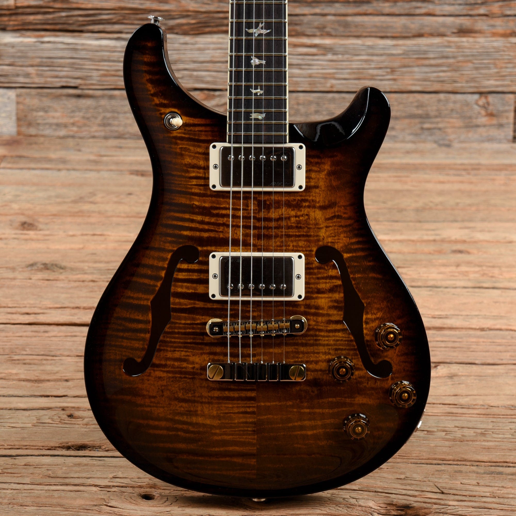 PRS McCarty 594 Hollowbody II Black Gold Wrap 2021 Electric Guitars / Semi-Hollow